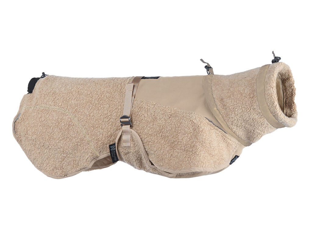 Wool dog jacket
