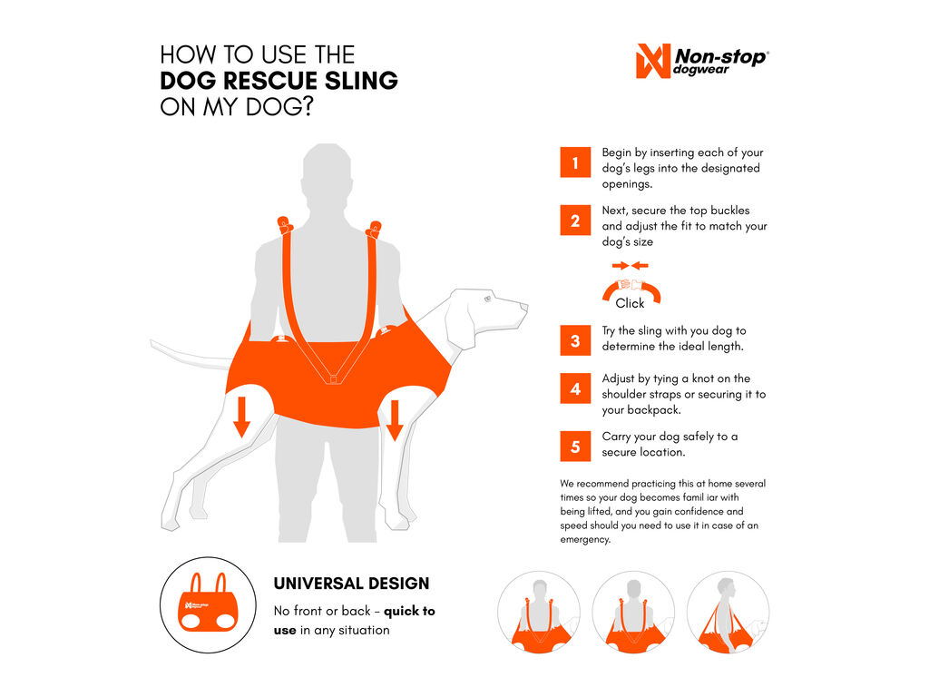 Dog rescue sling – Bild 5