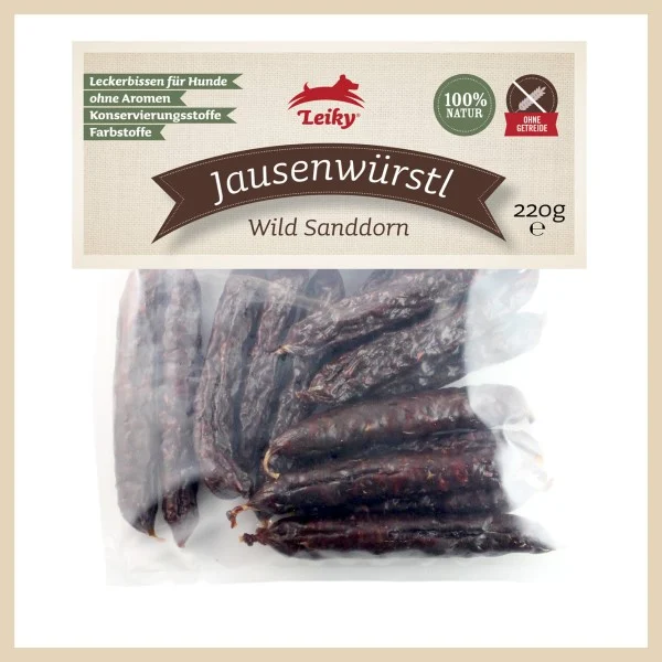 Leiky Jausenwürstl Wild Sanddorn 220g